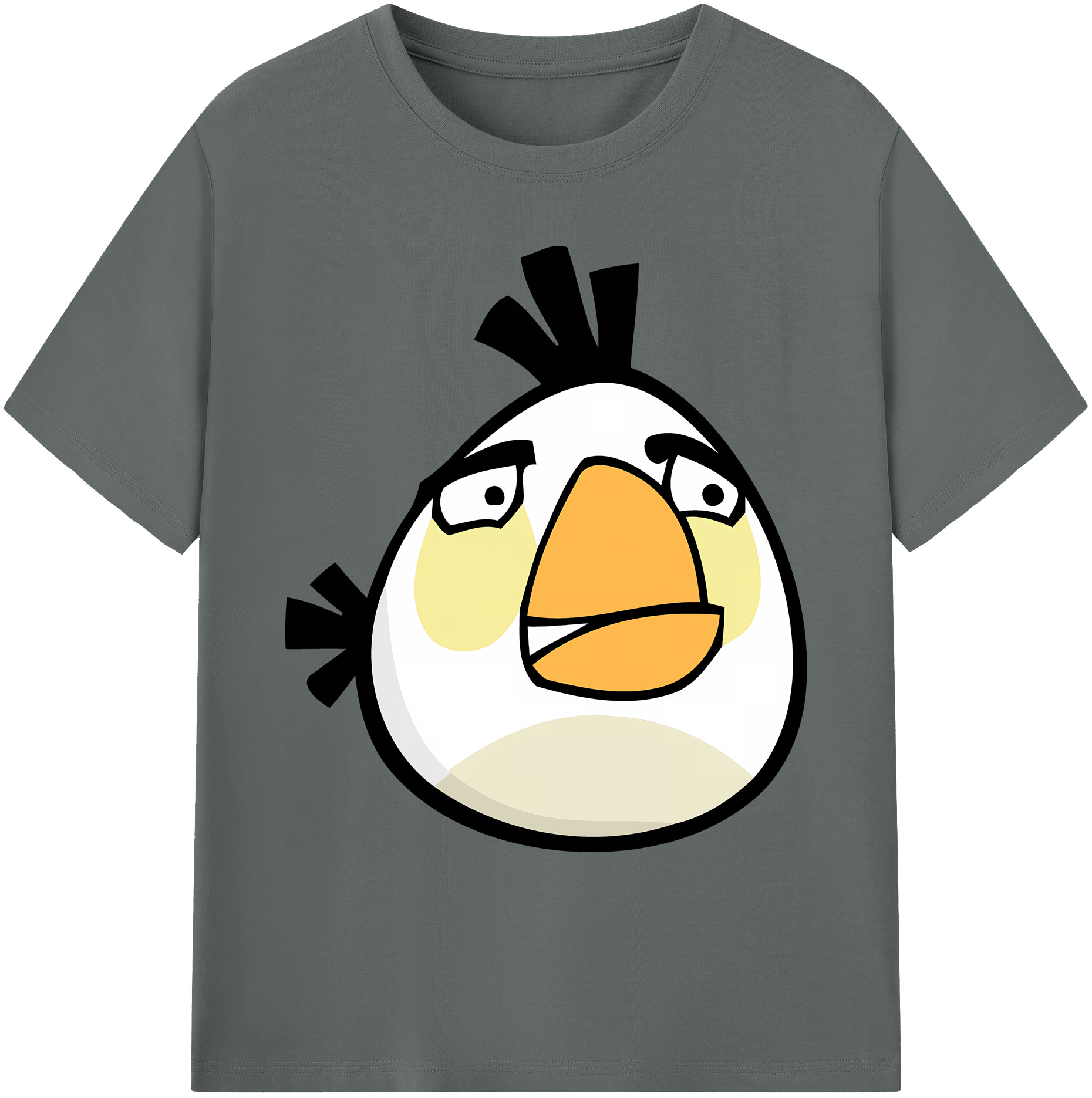 （画像用） Angry Birds アングリーバード 綿100％ メンズ半袖Tシャツ｜肌触りやわらか＆通気性